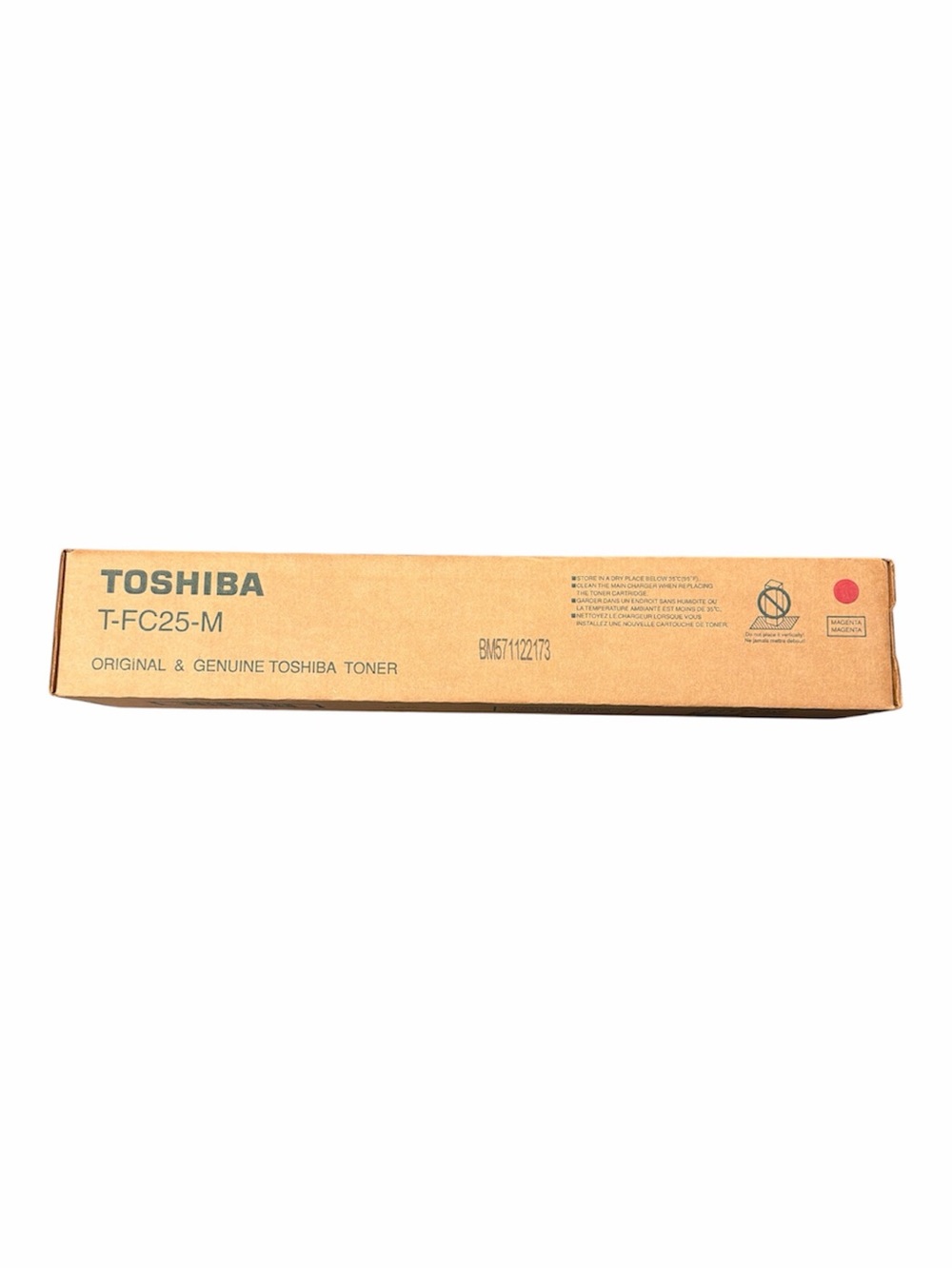 New Genuine Toshiba T-FC25-M Magenta Toner Cartridge - Brand New Sealed